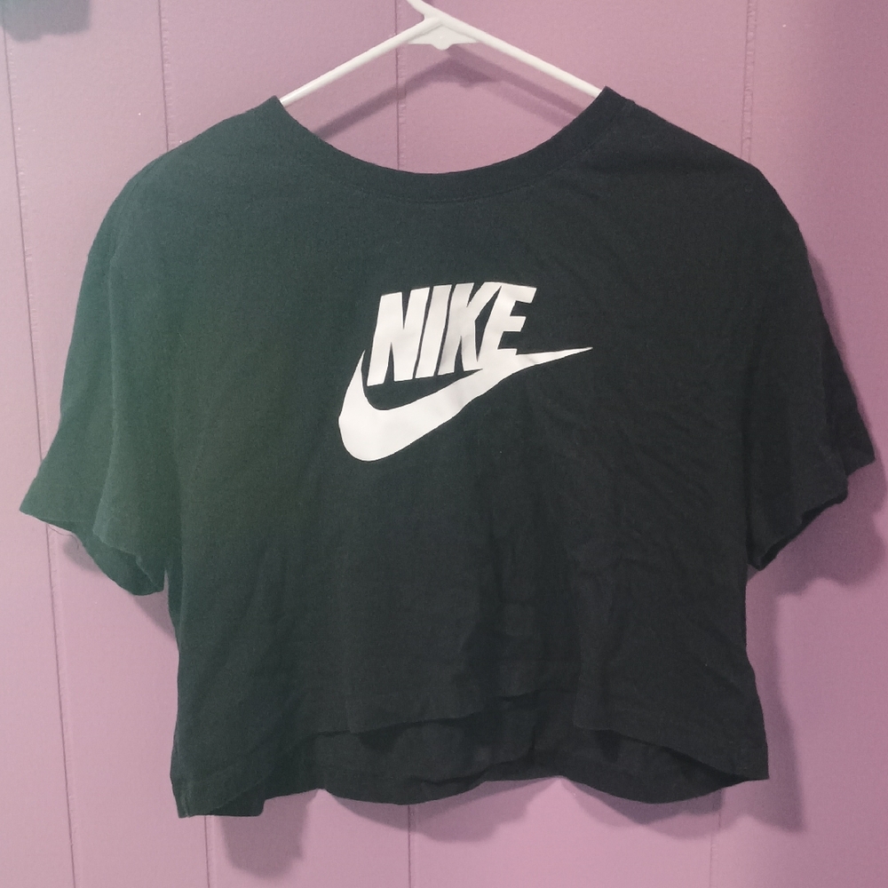 Nike Women's Classic Black Crop Top